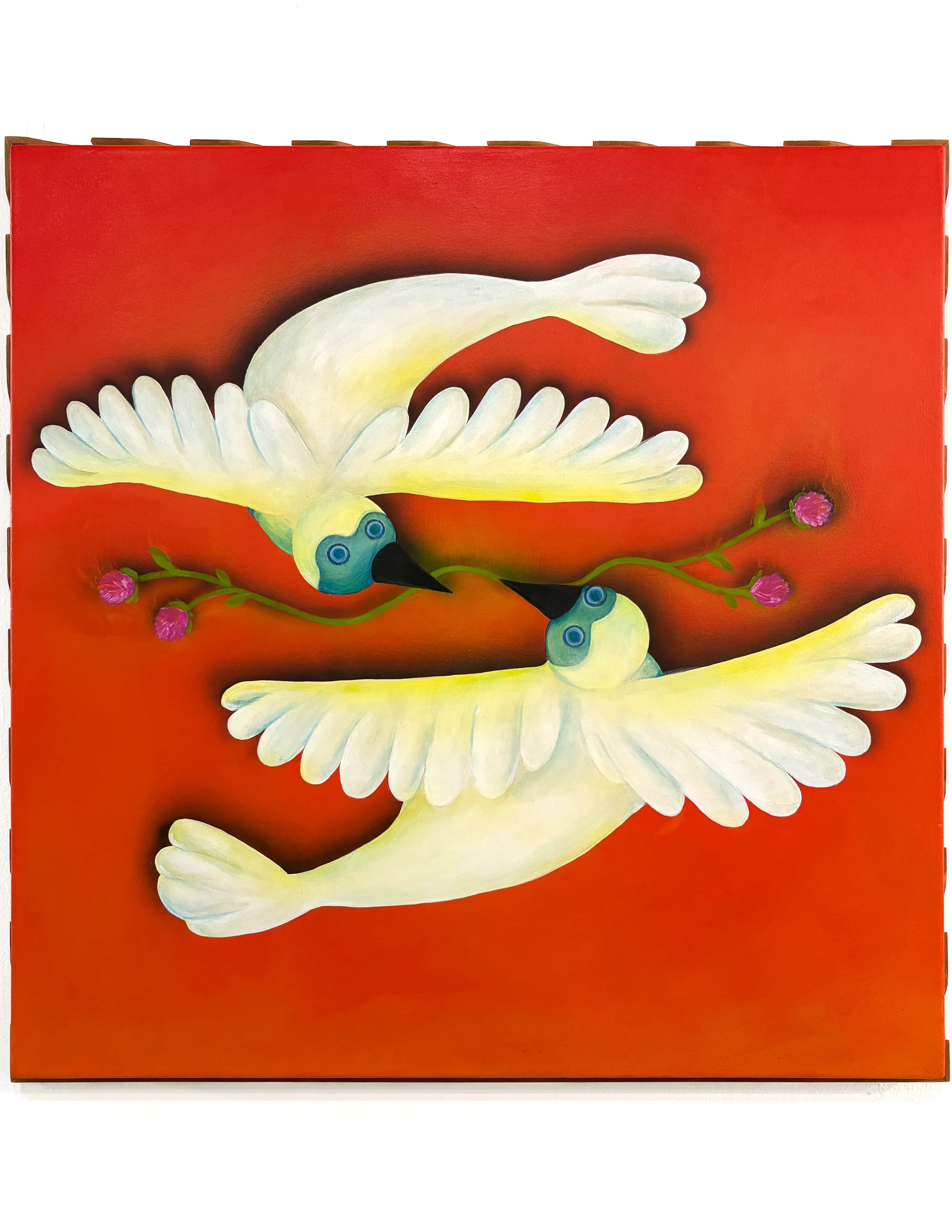two birds fighting over the last perdudilla - Image 1